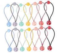 SHERCHPRY 28 PCS Colorful Elastic Hair Ties for Girls Sparkling Ponytail Holders for Kids Hairstyles Suitable for Buns and Braids