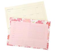 SHERCHPRY 2pcs 2024 Weekly Organizer with Sturdy Cover and Writing Schedule, Portable Notepad Made of Paper, Simple Stylish Design for Travelers and Teachers a Yearly Schedule Notepad
