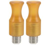 SHERCHPRY 2pcs Car Dent Removal Tool Replacement Heads M8 Metal Tap down Pen Tips for Vehicle Dent Fix Repair Auto Body Tool Kit