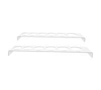 SHERCHPRY 2Pcs Cherry Measuring Ruler with 6 Precision Diameter Circles 24-34Mm Plastic Fruit Diameter Gauge for Cherry and Blueberry Size Classification in Kitchen and Farm Use