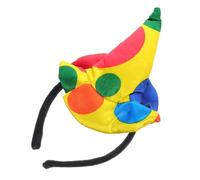 SHERCHPRY 2pcs Chic Clown Headdress Adorable Clown Hairband Stage Performance Wigs