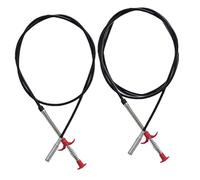 SHERCHPRY 2pcs Flexible Drain Hair Grabber Tool with Bendable Claw Hooks for Kitchen Bathroom Pipe Clog Removal Lengths Easy Grip for Sink and Toilet Cleaning