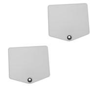 SHERCHPRY 2pcs Infusion Stand Storage Plate Durable Serving Tray for Medical Supplies Tools Easy Installation Smooth Edges for Clinical Use