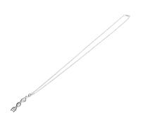 SHERCHPRY 2pcs Metal Chemistry Symbols Pendant Necklace Antique Dna Double Elegant Science Jewelry for Chemistry and Biology Enthusiasts for Labs and Social Events