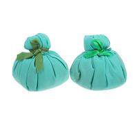 SHERCHPRY 2pcs Moxa Balls Hot Compress Bags for Massage and Relief Soft Herbal Warming Pouches for Body Therapy Portable Heat Packs for Home and Travel Use