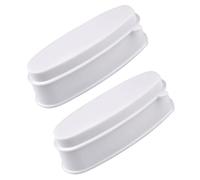 SHERCHPRY 2pcs Nail Art Dipping Powder Storage Box Easy French Dip Tray for Manicure DIY for Glitter Collection Nail Art Case for French Tips