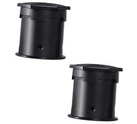 SHERCHPRY 2pcs Portable Moxibustion Tank Magnetic Moxa Burner Box for Muscle Relief Stress Reduction Fatigue Elimination Heat Resistant Design for Home Travel Use