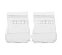 SHERCHPRY 2pcs Portable Water Flosser Tip Storage Case, Compact Dental Cleaning Accessories Organizer for Travel, Compatible with Waterpik Flosser Replacement Nozzle Holder