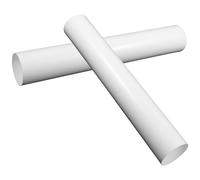 SHERCHPRY 2pcs Poster Storage Tubes for Prints and Drawings 31Cm Length X 5Cm Diameter PP Mailing Tubes with Protective Round Design for Office and Shipping