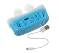 SHERCHPRY 2pcs Rechargeable Snoring Device Portable Nose Clip for Better Purifying Function Soft Comfortable Fit Breathing Aid for