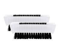 SHERCHPRY 2pcs Wear-resistant Multi-function Fingernail Brush Household Nail Scrubber Non-slip Handle Portable Nail Cleaner for Daily Use and Hygiene