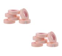 SHERCHPRY 2sets Eyelash Tapes Breathable Adhesive Grafting Tapes for Eyelash Extensions Gentle Skin for Isolating Upper Lower Lashes Non Woven 6rolls*2