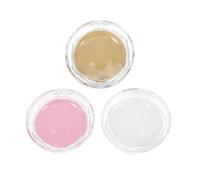 SHERCHPRY 3 Pcs Eyelash Case Storage Boxes Small Travel Lash Holders with Crystal Glitter Base Cards for Women Makeup Organization