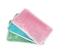 SHERCHPRY 3 pcs Reusable Gel Ice Packs for Cold Hot Compress Therapy Soft Comfortable Ice Packs for Injuries Neck Shoulder Back Convenient Strap Design Multi Purpose Relief