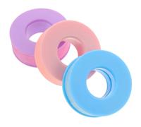 SHERCHPRY 3 Rolls Eyelash Extension Tape Adhesive Cuttable Lash Tapes for Women Breathable Non-woven for Professional and Personal Use