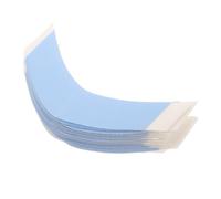 SHERCHPRY 36 Sheets Double Sided Hair Extension Tape for Wigs and Lace Closures Ultra Thin Blue PU Skin Tape Pre Cut Adhesive Strips for Secure Hold and Toupees