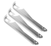 SHERCHPRY 3pcs Bike Chain Guard Cover Bicycle Chainwheel Shield Splash Protection Lightweight Plastic Replacement for Mountain Road Racing Bikes Accessories