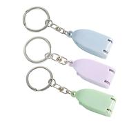 SHERCHPRY 3pcs Cute Cartoon Portable Nail Clippers Foldable Manicure Tools for Women Sturdy Fingernail and Toenail Clippers Key Ring for Home and Travel