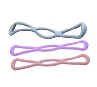 SHERCHPRY 3Pcs High Elasticity Resistance Bands Versatile Yoga Stretch Strap for Enhanced Flexibility Strength Training for Home Workouts Fitness Sessions