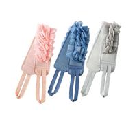 SHERCHPRY 3pcs Long Handle Back Brush Exfoliating Body Scrubber for Shower Bathing Accessory Dual-Sided Soft Bathing Strap