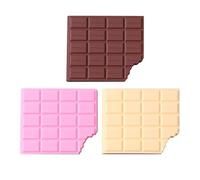 SHERCHPRY 3Pcs Shaped Notebook Cute Pocket Notepad Set Compact Memo Pads for Notes Messages School Office and Home Desk Use Brown Beige Pink
