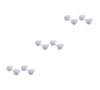 SHERCHPRY 3sets Nose Breath Apparatus Mini Nasal Device for Sleep Snoring Clips with Portable Case Included for Improved Breathing and Snore Reduction White English Packaging 2pcs*3