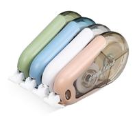 SHERCHPRY 4 Pcs Correction Tape Multi-functional Design and Compact Plastic Body, for School and Office Use, Providing Smooth and Convenient Tape Correction for Your Writing Needs