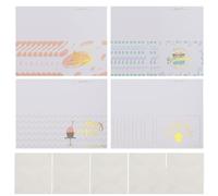 SHERCHPRY 40 Sets Mini Foil Stamped Birthday Cards with Envelopes, Elegant Paper Greeting Cards Featuring Ample Space for Message and Easy to Personalise, for Office Celebrations