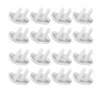 SHERCHPRY 40pcs Childproof Outlet Covers White Electric Plug Protectors ABS Material Safety Socket Covers Suitable for Home Use