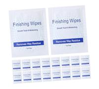 SHERCHPRY 40pcs Portable after Wax Wipes for Body Skin Cleaning Wax Removal Residue Cleaner Travel Waxing Oil Wipes for Post-wax Care