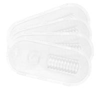 SHERCHPRY 44pcs Binding Ring Discs Expansion Discs Loose Leaf Ring Binder Circle for Office Notebooks Planners Artwork Extra Pages 38mm White ABS Flexible