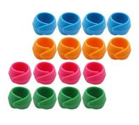 SHERCHPRY 48pcs Silicone Sewing Thread Storage Coil Carriers for Yarn with Fall-Off Preventing Coil for Thread and Patch the Clothes Random Color