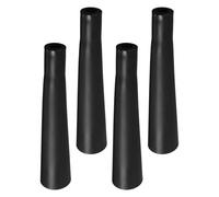 SHERCHPRY 4pcs Batting Tee Topper Replacement Cups Black Rubber Hitting Tee Ball Rest for Baseball Softball Practice Training Indoor Outdoor Use Easy Installation Stability