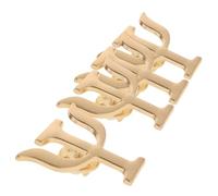 SHERCHPRY 4pcs Elegant Greek Letter Brooch Pins Unique Symbolic Accessories for Psychologists for Suits and Bags Thoughtful for and Stylish Party Favors