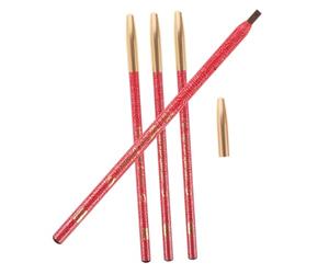 SHERCHPRY 4pcs Eyebrow Pencil Set Soft Eyebrow Pencils in for Women Makeup Accessories