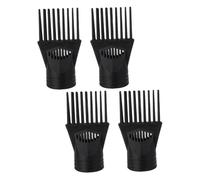 SHERCHPRY 4pcs Hair Dryer Nozzles Attachment for Curly Hair Salon Styling Tools Blow Dryers Accessories Comfort Comb Design