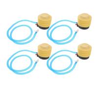 SHERCHPRY 4pcs Portable Foot Pump for Inflatable, Air Mattresses, and Boats - 4-Inch Foot-Operated Air Pump for Pool Inflatables and Balloons