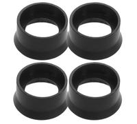 SHERCHPRY 4pcs Soft Rubber Eyepiece Covers Eyepiece Guard Eye Cups for Microscopes Binoculars Comfortable Eye Shielding Light Protection for Scientific Industrial Optical Devices
