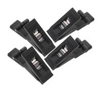SHERCHPRY 4pcs Sunshade Curtain Storage Clip Adhesive Clamp for Car Visor Windshield Parking Ticket Permit Holder Car Card Bill Clip