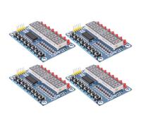 SHERCHPRY 4pcs Tm1638 8 Keys Display Module with 8-bit LED Digital Tube for Microcontroller, Digital Display Panel Compatible with Avr for DIY Electronic Projects