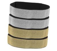 SHERCHPRY 4pcs Versatile Wig Band Hat Mesh Headband Elastic Edge Wrap for Lace Front Adjustable Stretch Band for Wig Fixation