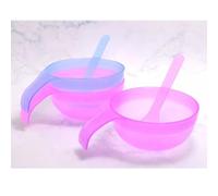 SHERCHPRY 5 Set Facial Mask Bowl Set Handle Plastic Bowl Mixing Portable Measuring Cups Reusable Random Color