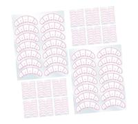 SHERCHPRY 50 Sheets Self Adhesive Lash Mapping Chart Stickers Practical Eye Pads for Eyelash Extensions for Makeup Artists and Easy to Use for Grafting and Tinting