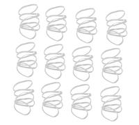 SHERCHPRY 5000pcs Clear Thick Hair Bands High Elasticity Disposable Rubber Hair Ties for Women Durable Heavy Duty Transparent Elastic Bands for Sports Travel Daily Use