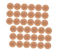 SHERCHPRY 50PCS Breathable Adhesive Bandages for Fingers and Joints Nonslip Large Round Plasters for Wound Care and Blister Prevention Portable Bandages for Travel and Sports