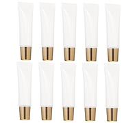 SHERCHPRY 50pcs Empty Lip Gloss Tubes Lip Balm Tube Refillable Lipstick Containers Travel Use Gloss Holder