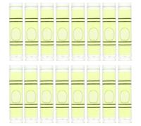 SHERCHPRY 50pcs Mini Spirit Level Bubble Horizontal Ruler Plastic Measuring Instrument for Leveling with Long-time Use, Suitable for Caravans and Motor Homes, Compact Bubble Level Mini