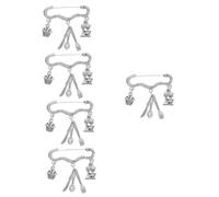 SHERCHPRY 5pcs Baking Brooch Pin for Women Decorative Chef Costume Lapel Pin Unique Baking Themed Accessory Bakers and Kitchen Enthusiasts Versatile Ornament for Birthday Presents