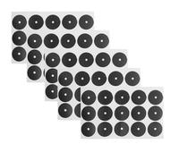 SHERCHPRY 5pcs Black Spot Snooker Position Patches for Pool Table Cloth, Billiard Ball Position Markers, Pool Table Accessories for Accurate Ball Placement and Billiards Practice
