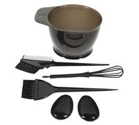 SHERCHPRY 5pcs Hair Dyeing Kit Hair Coloring Kit Plastic Washable Reusable Assorted Colour for Professional Salon and Home Use